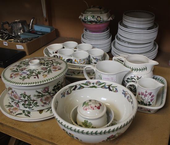 Portmeirion Botanic Garden dinner service & other ceramics